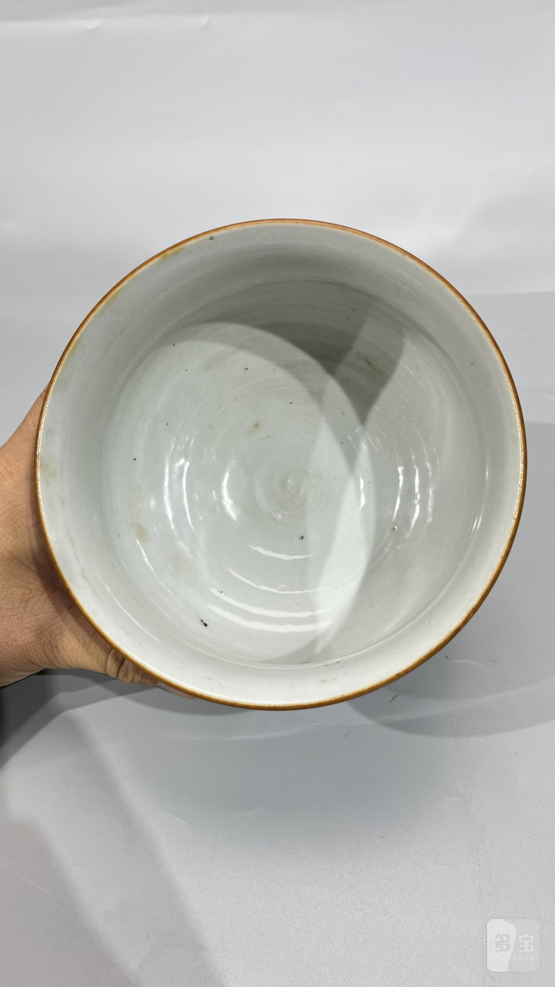 明末清初 青花竹林七贤图香炉 - 图10